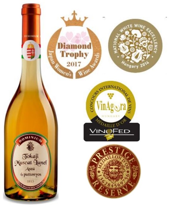 Pannon Tokaj Muscat Lunel Aszú 6 puttonyos 2013 :: budaizöld